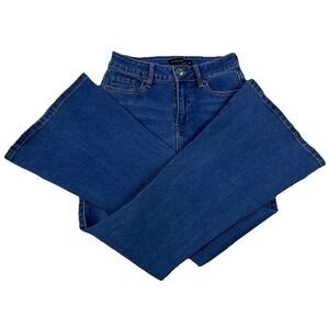 Flying BananaFlare Leg Jeans‎ High Rise Denim Blue Jeans Trendy Womens Size 28